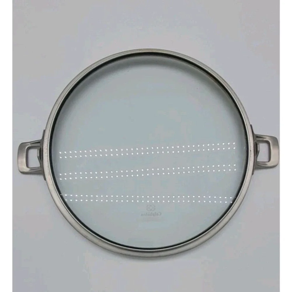 Calphalon Premier Space Saving Glass Replacement Lid Pot Pan 10 Inch